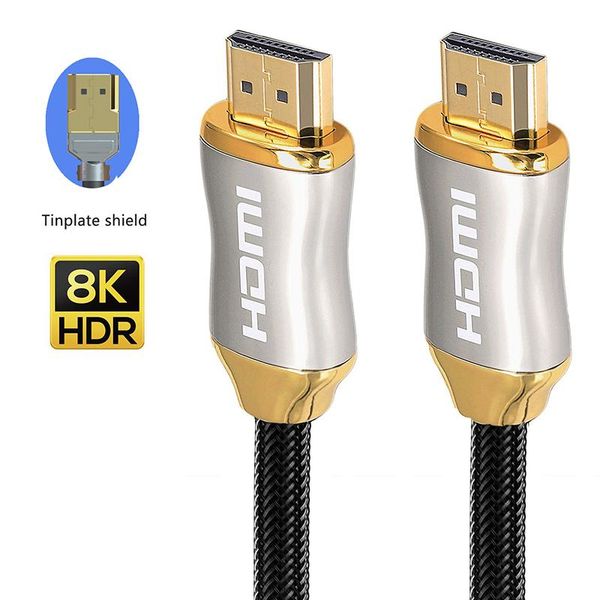 audio cables & connectors 1m 1.5m 2m 3m 2.1 cable 4k 120hz 8k 60hz 48gps high speed line converter for ps4 hd tv projector box
audio cables & connectors 1m 1.5m 2m 3m 2.1 cable 4k 120hz 8k 60hz 48gps high speed line converter for ps4 hd tv projector box