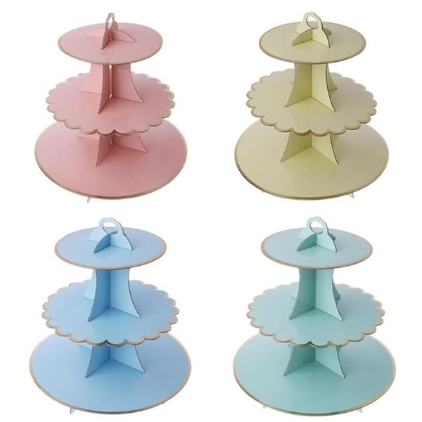 packaging dinner service reusable 3-tier cake stand cupcake cardboard birthday wedding party decoration supplies
packaging dinner service reusable 3-tier cake stand cupcake cardboard birthday wedding party decoration supplies