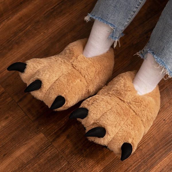 slippers bear cotton drag winter men and women couples home sandals indoor cute animal bag with floor plush flip flops, Black
slippers bear cotton drag winter men and women couples home sandals indoor cute animal bag with floor plush flip flops, Black