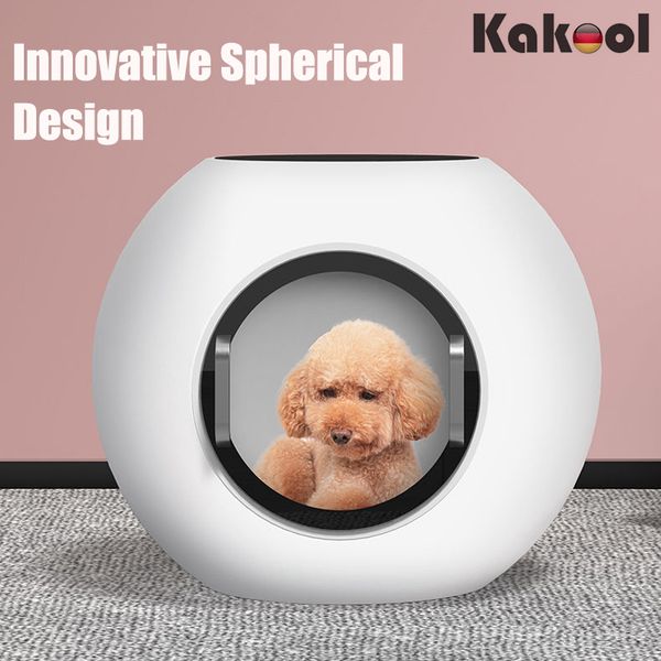 full automatic dehydrators pet smart drying box dog grooming pet hair dryer spherical design cat small household water blowing machine
full automatic dehydrators pet smart drying box dog grooming pet hair dryer spherical design cat small household water blowing machine