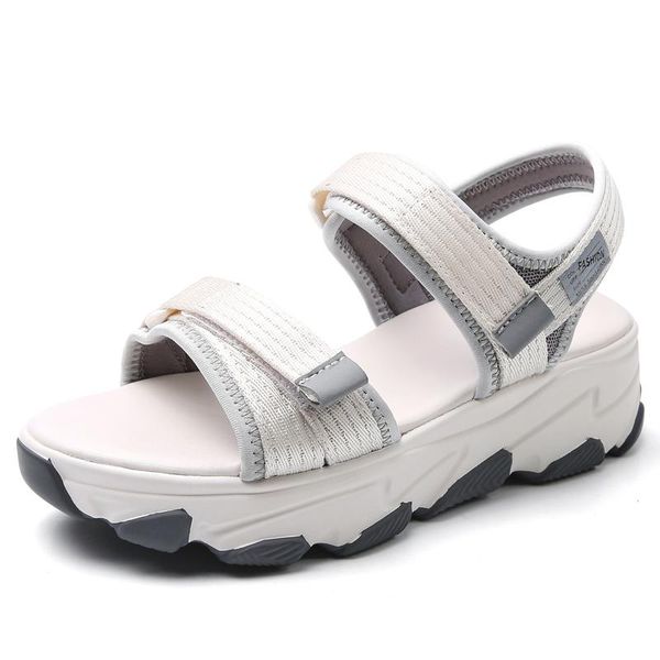 platform sandals 2021 shoes women casual open toe gladiator wedges chunky sandal woman summer beach sandalias de las mujeres, Black 
platform sandals 2021 shoes women casual open toe gladiator wedges chunky sandal woman summer beach sandalias de las mujeres, Black