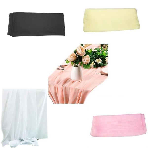 table cloth european style chiffon runner overlay luxury sheer solid color rustic tablecloth cover for bridal shower romantic wedding
table cloth european style chiffon runner overlay luxury sheer solid color rustic tablecloth cover for bridal shower romantic wedding