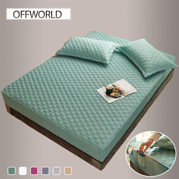 sheets & sets offworld thicken quilted mattress cover side pocket design fitted bed sheet anti-bacteria king queen air-permeable pad
sheets & sets offworld thicken quilted mattress cover side pocket design fitted bed sheet anti-bacteria king queen air-permeable pad