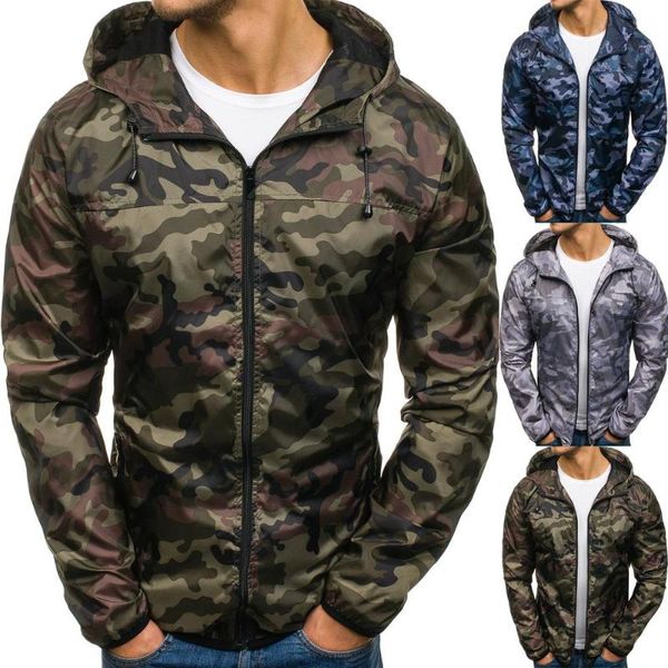 spring and autumn long sleeved camouflage jacket fashion loose windbreaker zipper outwear men's jackets, Black;brown
spring and autumn long sleeved camouflage jacket fashion loose windbreaker zipper outwear men's jackets, Black;brown