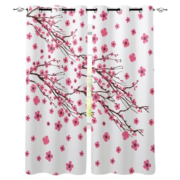 spring pink flower branch curtains for bedroom living room modern kitchen windows curtain home decoration drapes &
spring pink flower branch curtains for bedroom living room modern kitchen windows curtain home decoration drapes &