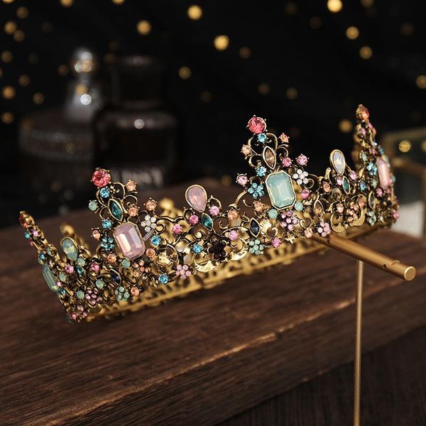 hair clips & barrettes women's crowns fashion baroque rhinestone bridal wedding tiaras elegant gown jewelry headdress accessories gifts, Golden;silver
hair clips & barrettes women's crowns fashion baroque rhinestone bridal wedding tiaras elegant gown jewelry headdress accessories gifts, Golden;silver