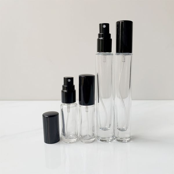 100pcs/lot 10ml clear perfume bottles thick glass with aluminum atomizer empty cosmetic tube
100pcs/lot 10ml clear perfume bottles thick glass with aluminum atomizer empty cosmetic tube