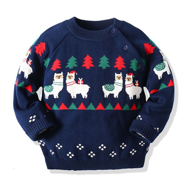 christmas autumn baby girls boy long sleeve alpaca knit sweater kids girls boy pullover sweaters children's clothes, Blue
christmas autumn baby girls boy long sleeve alpaca knit sweater kids girls boy pullover sweaters children's clothes, Blue