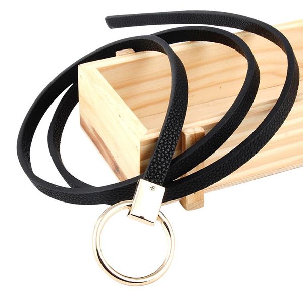 Belts Belt Dress Simple Versatile Fashion Women Leather Thin Skinny Metal Gold Elastic Buckle Waistband Accessories, Black;brown
Belts Belt Dress Simple Versatile Fashion Women Leather Thin Skinny Metal Gold Elastic Buckle Waistband Accessories, Black;brown