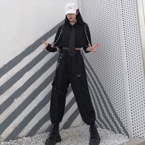 punk black cargo hip women pants hop loose high waist streetwear oversized wide leg korean style trousers 4xl, Black;white
punk black cargo hip women pants hop loose high waist streetwear oversized wide leg korean style trousers 4xl, Black;white