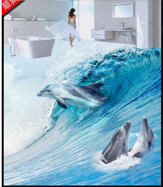 wallpapers custom po 3d pvc flooring adhesive wallpaper ocean wave dolphin home decor in the living room
wallpapers custom po 3d pvc flooring adhesive wallpaper ocean wave dolphin home decor in the living room