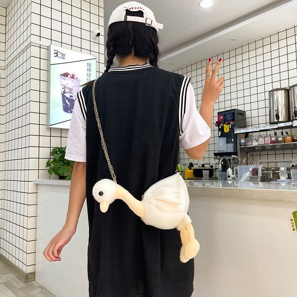 evening bags fashion designer shoulder cute duck casual women totes children's crossbody bag female plush white chain for 2021
evening bags fashion designer shoulder cute duck casual women totes children's crossbody bag female plush white chain for 2021