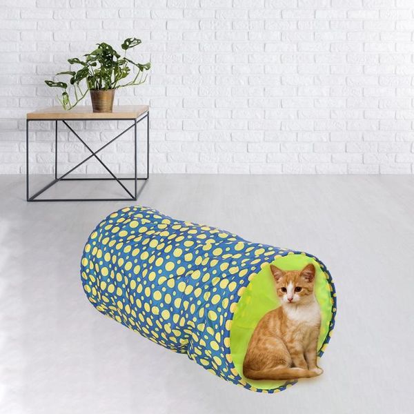cat kitten tunnel toy wear-resistant dot double layer small animal roller tube folding washable pet interactive supplies toys
cat kitten tunnel toy wear-resistant dot double layer small animal roller tube folding washable pet interactive supplies toys