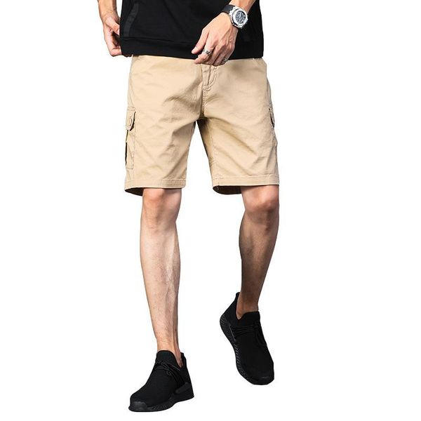 men's shorts summer workwear five-point pants street wear-resistant military style multi-pocket 2021, White;black
men's shorts summer workwear five-point pants street wear-resistant military style multi-pocket 2021, White;black