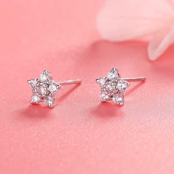 s925 silver designer earrings studs simple and fresh snowflake shape ear mini silvery for women fashion, Golden;silver
s925 silver designer earrings studs simple and fresh snowflake shape ear mini silvery for women fashion, Golden;silver