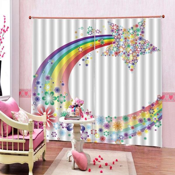 curtain & drapes rainbow 3d window print luxury blackout for living room cartoon moon curtains
curtain & drapes rainbow 3d window print luxury blackout for living room cartoon moon curtains