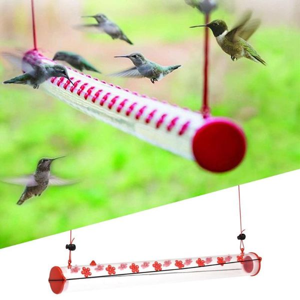 other bird supplies hummingbird feeder outdoors garden hanging feeding long tubular pipe high-quality and durable plastic easy to install
other bird supplies hummingbird feeder outdoors garden hanging feeding long tubular pipe high-quality and durable plastic easy to install