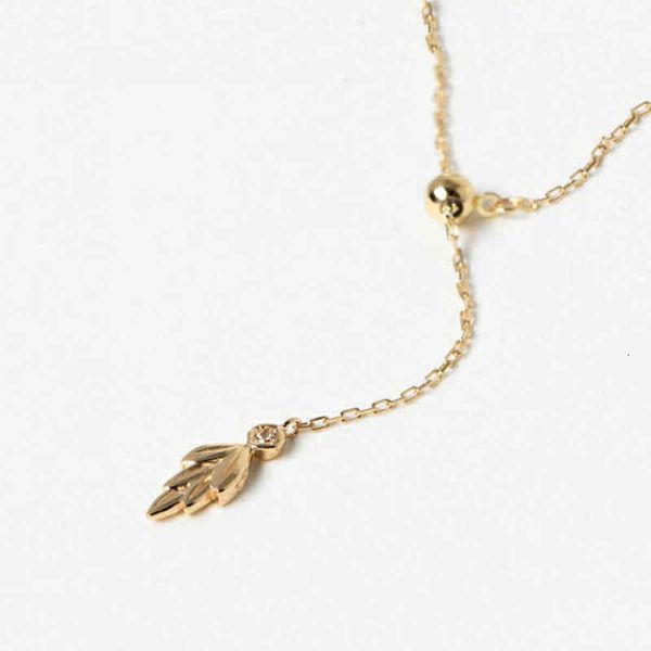 seiko made small gold leaf bud y-shaped necklace 925 silver sweater chain adjustable versatile
seiko made small gold leaf bud y-shaped necklace 925 silver sweater chain adjustable versatile