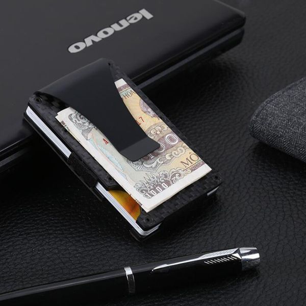 carbon fiber credit card holder rfid non-scan metal wallet purse male business cardholder carteira masculina billetera, Brown;gray
carbon fiber credit card holder rfid non-scan metal wallet purse male business cardholder carteira masculina billetera, Brown;gray