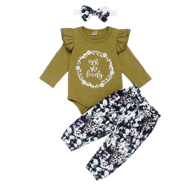 baby floral clothing set letter ruffle long sleeves romper flower pants floral bow headband thanksgiving, White
baby floral clothing set letter ruffle long sleeves romper flower pants floral bow headband thanksgiving, White