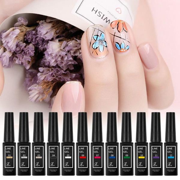 nail gel women 12ml graffiti 12 colors available drawing uv polish art line painting, Red;pink
nail gel women 12ml graffiti 12 colors available drawing uv polish art line painting, Red;pink