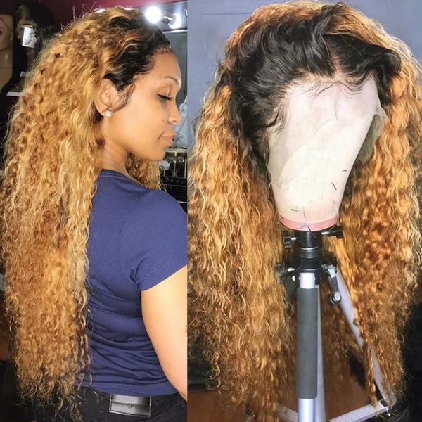 lace wigs natural curly 13x4 150% front human hair for black women color honey blone wig, Black;brown
lace wigs natural curly 13x4 150% front human hair for black women color honey blone wig, Black;brown