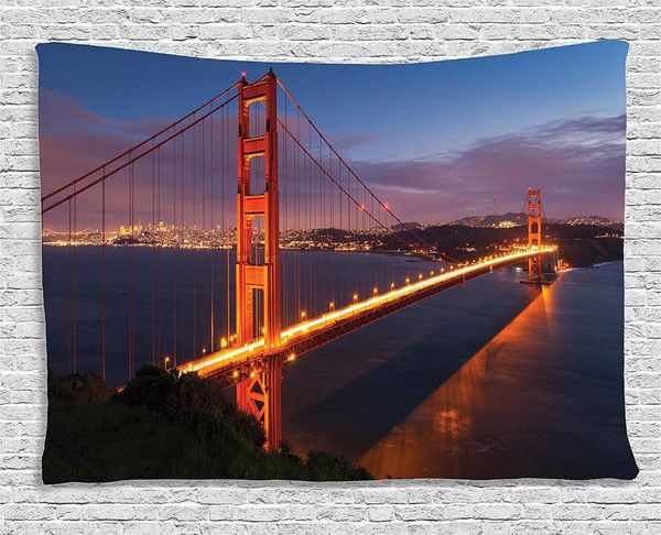 tapestries panorama of golden gate bridge famous architectural scenery bedroom living room dorm wall hanging tapestry
tapestries panorama of golden gate bridge famous architectural scenery bedroom living room dorm wall hanging tapestry