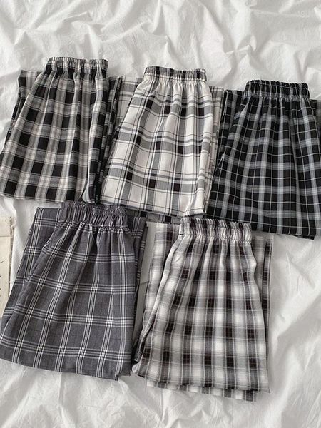 mooirue spring women pants checker casual 2021 korean elastic high waist loose wide leg women's & capris, Black;white
mooirue spring women pants checker casual 2021 korean elastic high waist loose wide leg women's & capris, Black;white