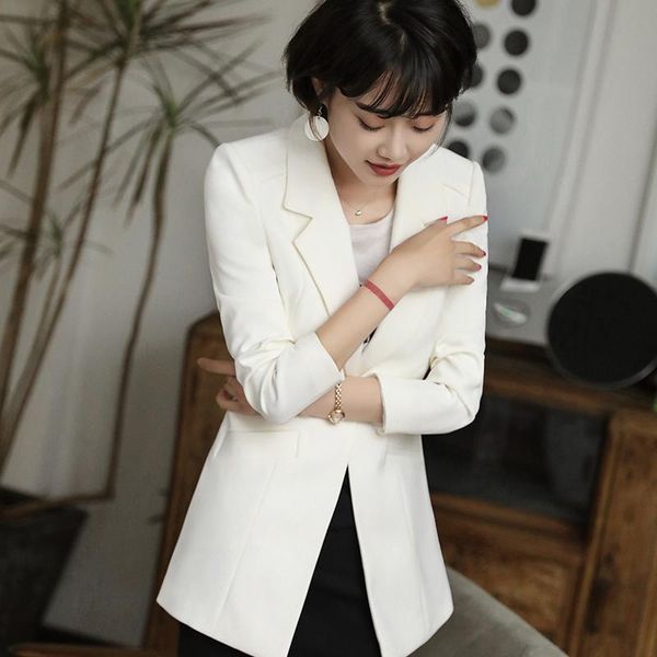 women's trench coats women clothes long-sleeved professional small suit ladies formal work clothing trousers skirt korean jacket, Tan;black
women's trench coats women clothes long-sleeved professional small suit ladies formal work clothing trousers skirt korean jacket, Tan;black