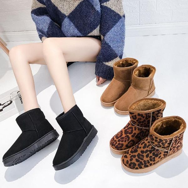 boots 2021 women snow winter warm flats platform leopard ladies shoes leisure fur suede non-slip female ankle booties, Black
boots 2021 women snow winter warm flats platform leopard ladies shoes leisure fur suede non-slip female ankle booties, Black