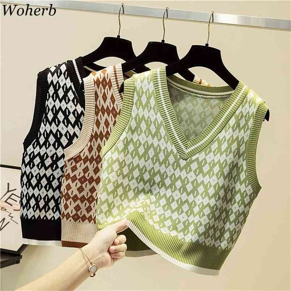 stripe women sweater vest vintage v-neck knitting pullover sleeveless college style loose autumn 210519, White
stripe women sweater vest vintage v-neck knitting pullover sleeveless college style loose autumn 210519, White
