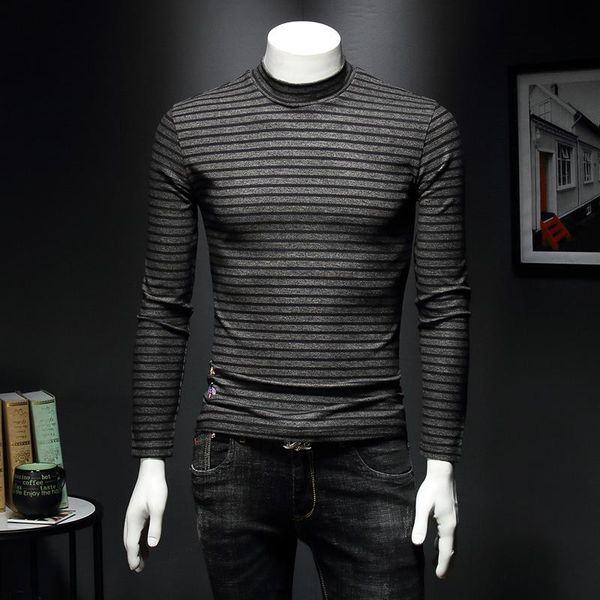 men's t-shirts great designer striped t shirts half turtleneck bee crown embroidery velvet thickening full sleeve autumn clothing#c43, White;black
men's t-shirts great designer striped t shirts half turtleneck bee crown embroidery velvet thickening full sleeve autumn clothing#c43, White;black