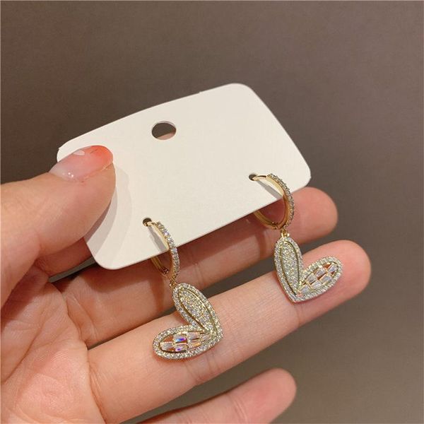 hoop & huggie yaologe 2021 fashion gold color heart earrings vintage geometric crystal round circle for women gift girls party jewelry, Golden;silver
hoop & huggie yaologe 2021 fashion gold color heart earrings vintage geometric crystal round circle for women gift girls party jewelry, Golden;silver