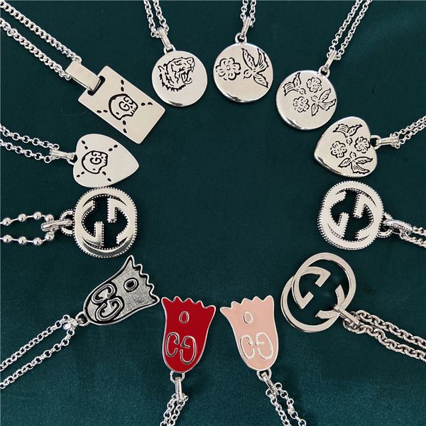 design jewelry gu jiaai fearless love necklace female s925 silver double skull pendant fashion tiger head bird sweater chain
design jewelry gu jiaai fearless love necklace female s925 silver double skull pendant fashion tiger head bird sweater chain
