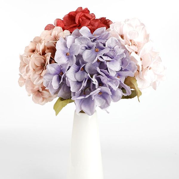 decorative flowers & wreaths 1 bunch european style fake hydrangea vases for home decoration accessories wedding artificial
decorative flowers & wreaths 1 bunch european style fake hydrangea vases for home decoration accessories wedding artificial