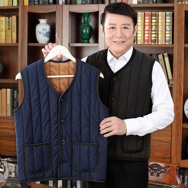 men's vests autumn winter thicken vest men warm bodywarmer middle-aged slim waistcoat sleeveless jacket gilet homme plus size xl-4xl, Black;white
men's vests autumn winter thicken vest men warm bodywarmer middle-aged slim waistcoat sleeveless jacket gilet homme plus size xl-4xl, Black;white