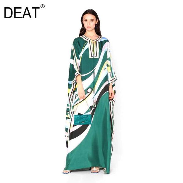 casual dresses deat bohemian dress robe women round collar splid side elegant floor long length over size print 2021 summer fashion ht385, Black;gray
casual dresses deat bohemian dress robe women round collar splid side elegant floor long length over size print 2021 summer fashion ht385, Black;gray