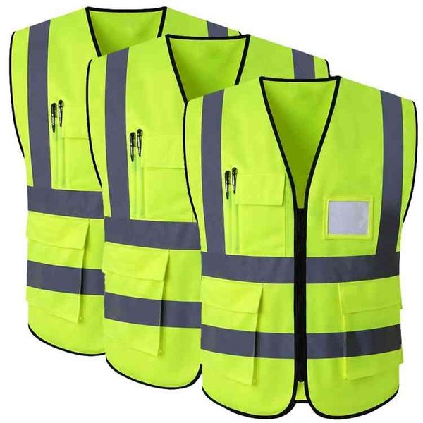 reflective vest safety jacket strip personal security construction high visibility hi vis work clothing, Black;white
reflective vest safety jacket strip personal security construction high visibility hi vis work clothing, Black;white
