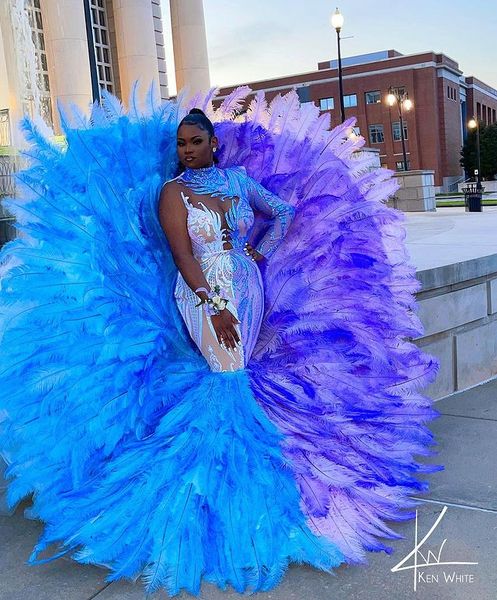 2021 plus size arabic aso ebi luxurious mermaid prom dresses long sleeves feather evening formal party second reception gowns dress zj355, Black
2021 plus size arabic aso ebi luxurious mermaid prom dresses long sleeves feather evening formal party second reception gowns dress zj355, Black