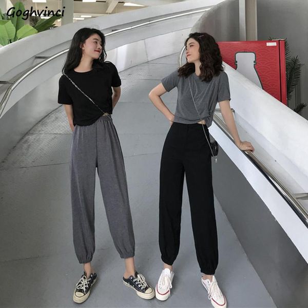 women's tracksuits sets women knot o-neck t-shirts solid elastic waist ankle-length fashion comfortable korean ulzzang womens leisure s, Gray
women's tracksuits sets women knot o-neck t-shirts solid elastic waist ankle-length fashion comfortable korean ulzzang womens leisure s, Gray