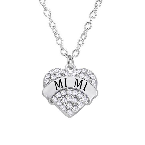 pendant necklaces 10 pieces/lot sale fashion heart in crystal mimi charm necklace, Silver
pendant necklaces 10 pieces/lot sale fashion heart in crystal mimi charm necklace, Silver