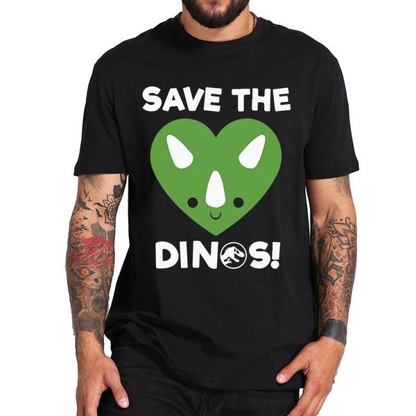 men's t-shirts save the dinos t shirt vedio game lovers t-shirt eu size 101% cotton short sleeve crewneck soft tees, White;black
men's t-shirts save the dinos t shirt vedio game lovers t-shirt eu size 101% cotton short sleeve crewneck soft tees, White;black