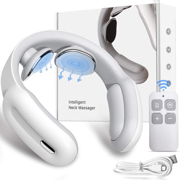 electric pulse therapy neck massager smart portable neck massage equipment relief pain deep tissue massage machine relaxation
electric pulse therapy neck massager smart portable neck massage equipment relief pain deep tissue massage machine relaxation