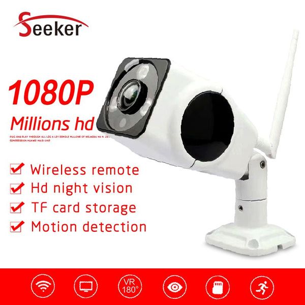 smart home wirless 1080p wifi ip camera outdoor 2.0mp 180 degree view waterproof tf card support with power adapter cameras
smart home wirless 1080p wifi ip camera outdoor 2.0mp 180 degree view waterproof tf card support with power adapter cameras