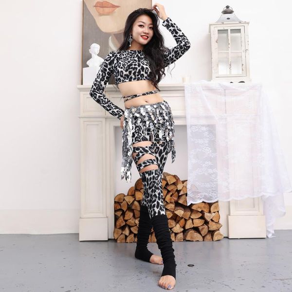 belly dance costume set leopard print pants hip scarf performance oriental competition bellydance professional practice wear stage, Black;red
belly dance costume set leopard print pants hip scarf performance oriental competition bellydance professional practice wear stage, Black;red