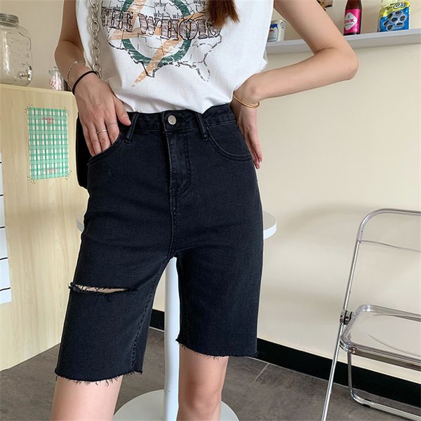 women's shorts hzirip cowboy shorts for the party, casual, fancy denim with elastic on high waist of summer, . mwx6, White;black
women's shorts hzirip cowboy shorts for the party, casual, fancy denim with elastic on high waist of summer, . mwx6, White;black