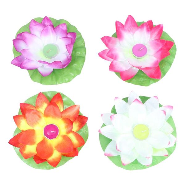 candles 4pcs led floating lotus lights blessing wishing light pool lake decor for festival
candles 4pcs led floating lotus lights blessing wishing light pool lake decor for festival