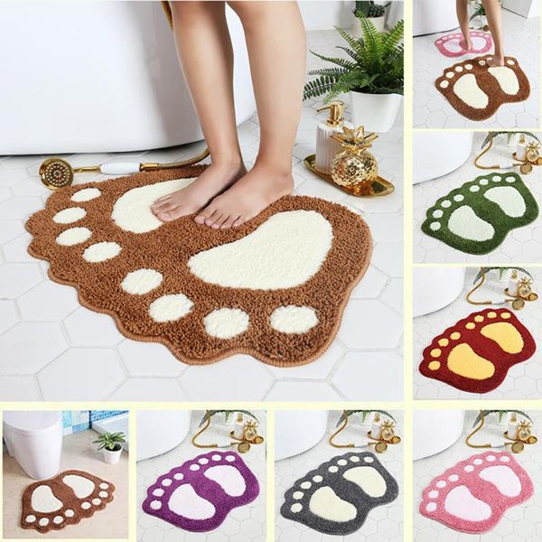 bath mats 40 x 60cm big feet mat soft non slip rug absorbent microfiber shaggy bathroom carpet for home living room kitchen
bath mats 40 x 60cm big feet mat soft non slip rug absorbent microfiber shaggy bathroom carpet for home living room kitchen
