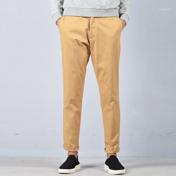 autumn and winter men's cotton slim stretch feet long pants solid casual mens trousers 38 pencil men pantalones, Black
autumn and winter men's cotton slim stretch feet long pants solid casual mens trousers 38 pencil men pantalones, Black