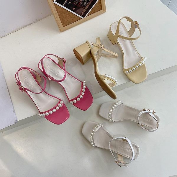 dress shoes female sandal 2021 women's ladies summer clear heels all-match buckle strap girls comfort beige fashion high pearl, Black
dress shoes female sandal 2021 women's ladies summer clear heels all-match buckle strap girls comfort beige fashion high pearl, Black
